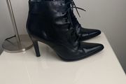 Ankle Boot Black Stillettir
