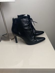 Ankle Boot Black Stillettir