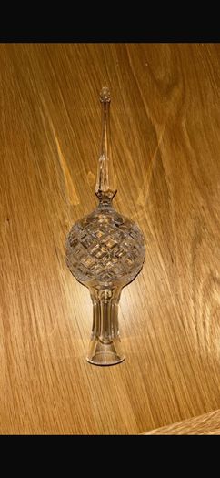 Vintage Waterford Crystal Christmas Tree Topper