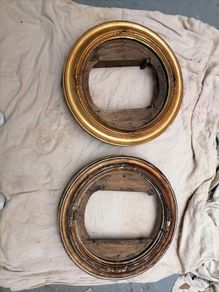 Gilded Victorian Mirror Frames