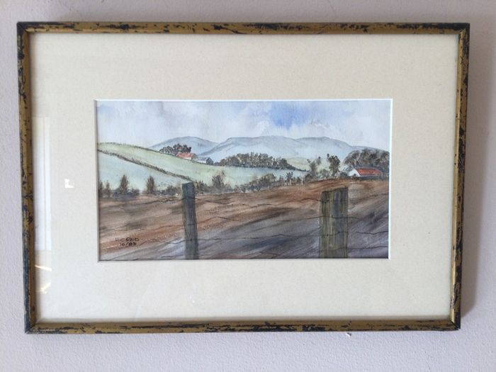 Art - Vintage Watercolour ( Harry C. Reid)