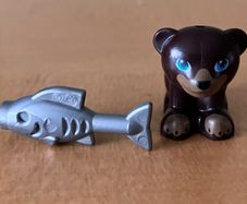 Lego Friends Bear Cub and Fish