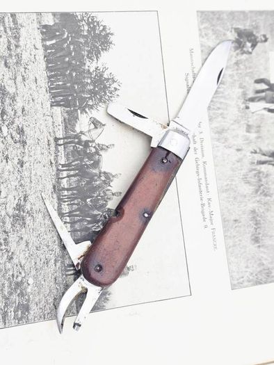 1920s Wenger Delemont 1908 Model Swiss Army Knife for Parts or Repair Restoration project