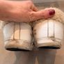 Golden Goose shearling superstar trainers Image 5