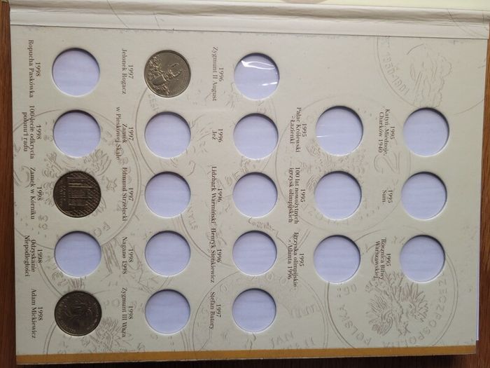 Asking price 440 euro. Poland Set of 2 zloty coin GOLD NORDIC 1995-2009 (103 pieces).