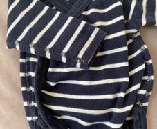 Polarn O Pyret POP kimono bodysuit 40cm newborn crossover style