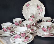 Royal Grafton Bone China Tea Set "Rose"