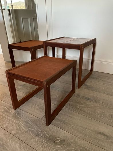 Mid century nest of tables