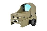Airsoft Mini Red/Green Dot Reflex sight - tan