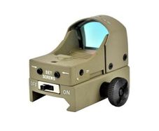 Airsoft Mini Red/Green Dot Reflex sight - tan