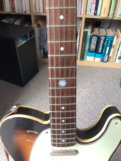 Nick Oswald Handmade Tele. (John Frusciante) Reliced by Oswald
