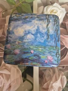 Claude Monet porcelain trinket jewellery box