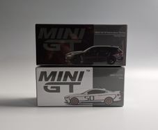 2x MiniGT BMWs M3 Touring & 3.0 CSL