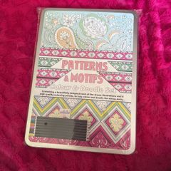 Patterns and motifs colour and doodle set