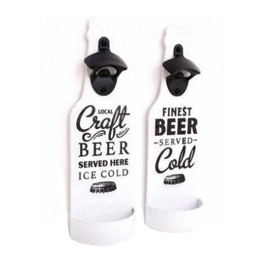 Beer Bottle Opener On Wall Mounted Plaque (BRAND NEW)