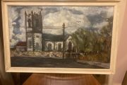 Oil painting free postage
