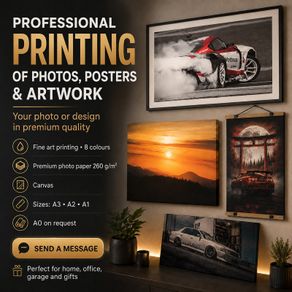 Photo Printing A3  A2  A1