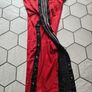 red Adidas Vintage retro Adibreak poppers track pants activewear bottoms tracksuit bottoms D6 M/L Image 6