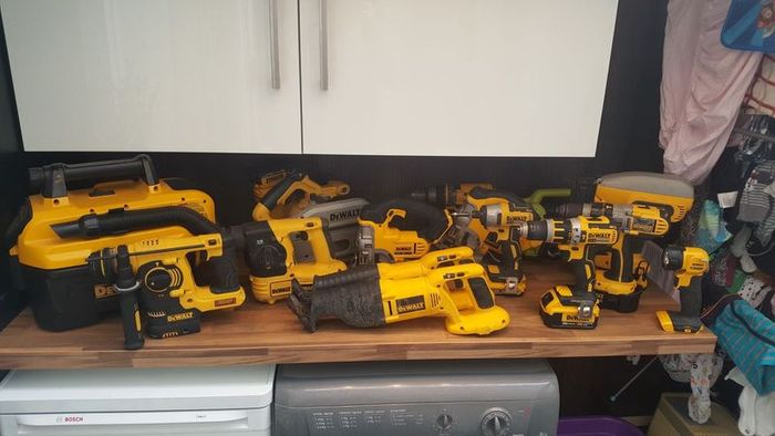 Broken power tools bought/repaired