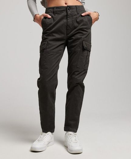 BNWT Superdry Black Slim Cargo Pant 28/32