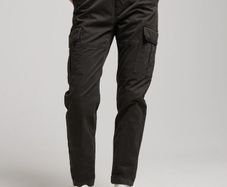 BNWT Superdry Black Slim Cargo Pant 28/32