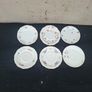 6 china mix and match saucers postage possible Image 3