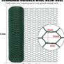 Wire Mesh Roll 0.4m x 5m, JatilEr Chicken Wire Fencingl 25mm Hole Size, Mesh Fencing Strong Tensile, Galvanised Wire Mesh Anti-Rust for Multiple Purposes In DIY and Industrial Environments (FREE POSTAGE) Image 2