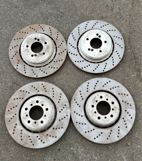 BMW E60 E61 M5 front and rear caliper kit with discs