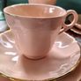 Vintage Grindley Peach Petal Tea Set Image 3