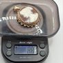 Vintage 9ct gold cameo pendant Image 7