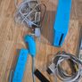 Blue Nintendo Wii Console Image 2