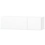 TV Cabinet Chipboard 120x40x34 cm High Gloss White Image 2