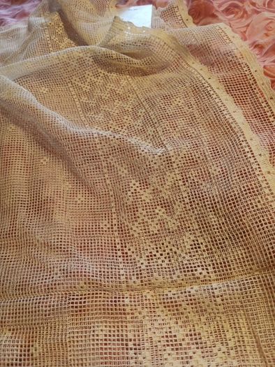 vintage Nottingham lace