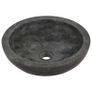 Sink 40x12 cm Marble Black Image 2