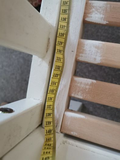 Free cot frame 70cmx140cm