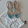 L.K. Bennett Sandals Turquoise Size: 7 Size 40 Image 7