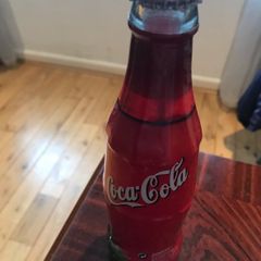Limited edition coke bottle Christmas edition late 90s
