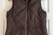 Ladies Brown Reversible Gilet