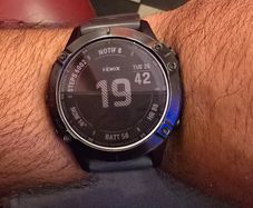 Fenix 6 Pro with 2 straps