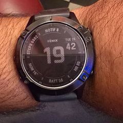 Fenix 6 Pro with 2 straps