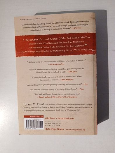 Stamped From The Beginning - The Definitive History of Racist Ideas in America by Ibram X. Kendi