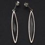 Vintage Smoky Quartz Sterling Silver Stud Earrings Image 10