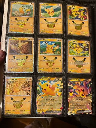 30th Anniversary Pokemon cards base set