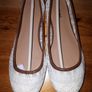 White and Tan Flats size 4 / 37 Image 2
