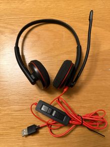 Plantronics C3220 Wired Stereo Headset USB2