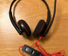 Plantronics C3220 Wired Stereo Headset USB2