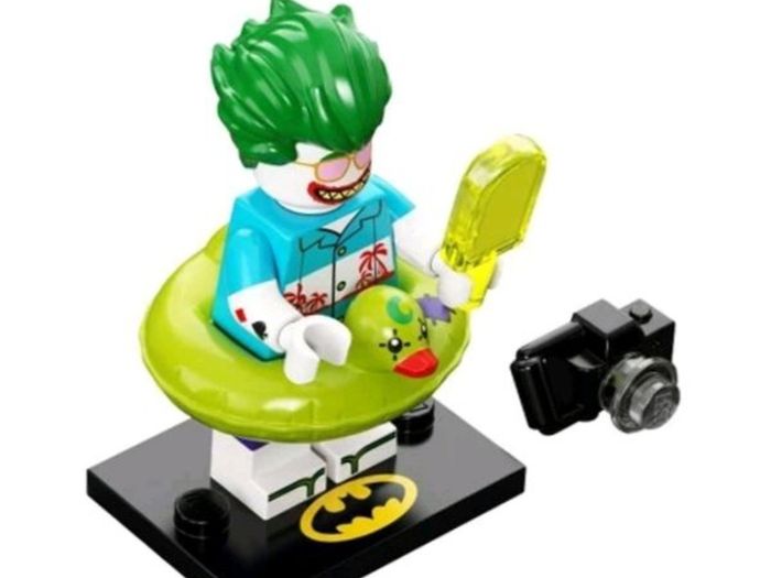 Lego VACATION JOKER Minifigure Lego Batman Lego Minifigure