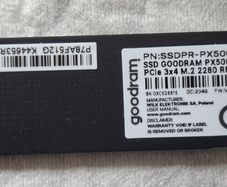 Goodram-px500 Ssd Gen3 512gb M.2 2280 Pcie Nvme Storage