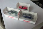 3 Austin Healy MG Triumph model cars