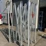 6 x 4 metre Aluminium gazebo 50mm strong legs 3 colours - Red,Green & Blue With sides & Bag Image 6